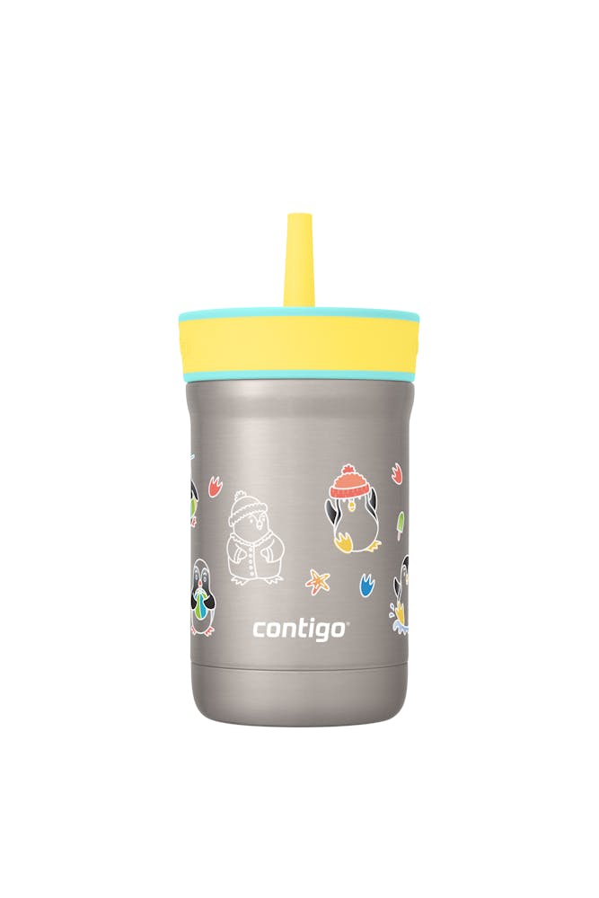 Kids Leighton Spill-Proof Stainless Steel Tumbler with Straw, 12oz G5