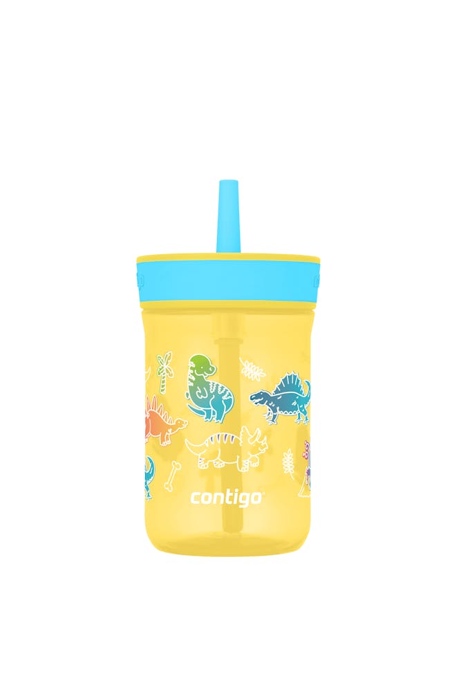 Kids’ Leighton Straw Tumbler with Spill-Proof Leak-Proof Lid, 14oz H5