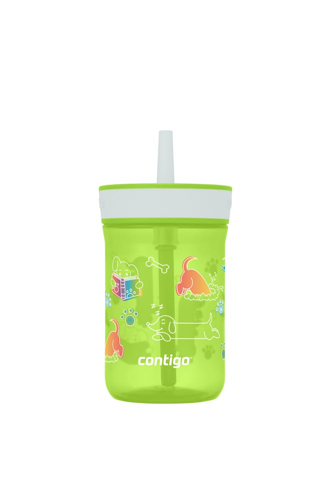 Kids’ Leighton Straw Tumbler with Spill-Proof Leak-Proof Lid, 14oz H5
